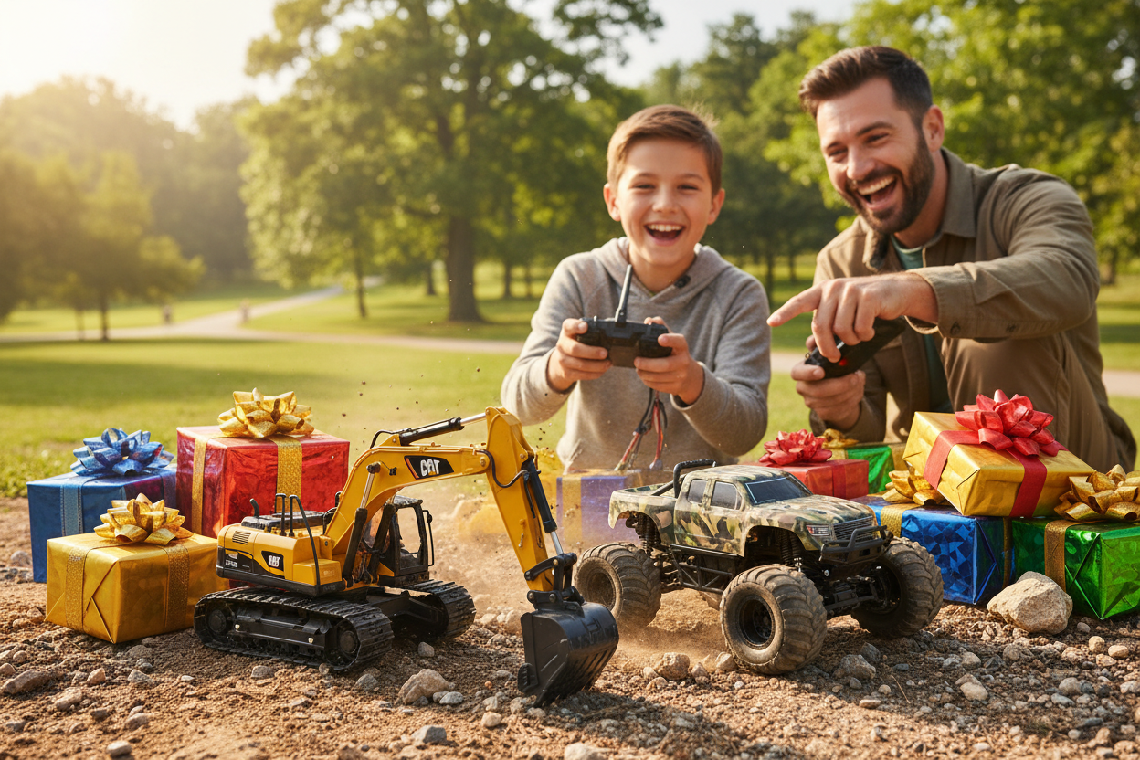 Best RC Toys for Gifts: Top RC Excavators & RC Trucks for Kids 8–14 & Adult Hobbyists