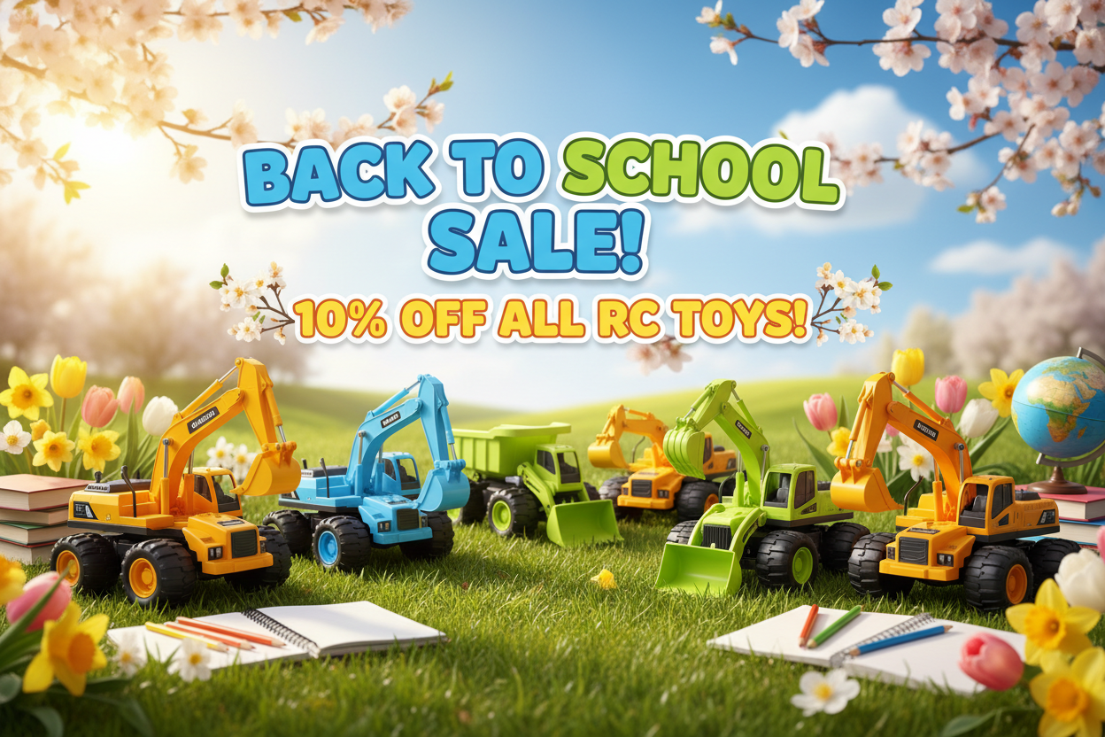 Spring Back-to-School Sale: 10% Off All Huina RC Toys + Top-Selling Models You’ll Love