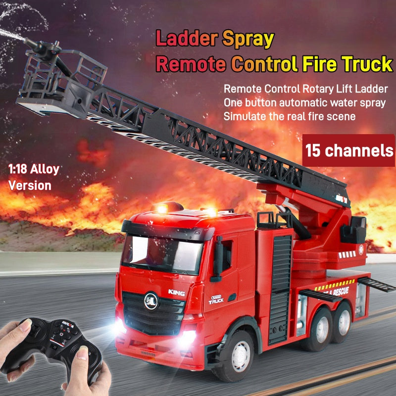 Huina 1361 RC Fire Truck (2025 Model)