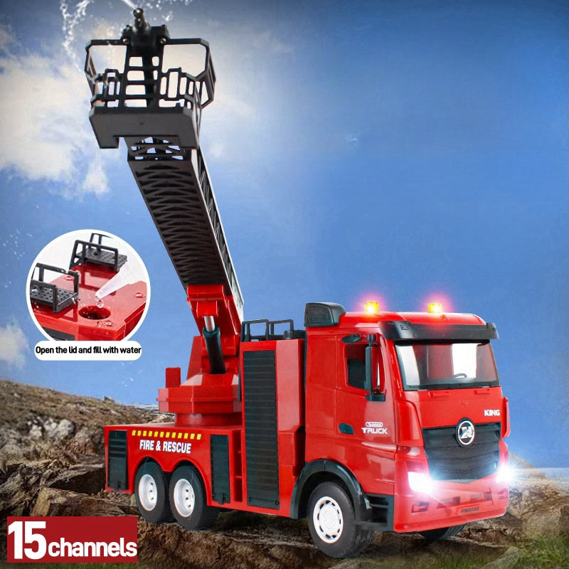 Huina 1361 RC Fire Truck (2025 Model)