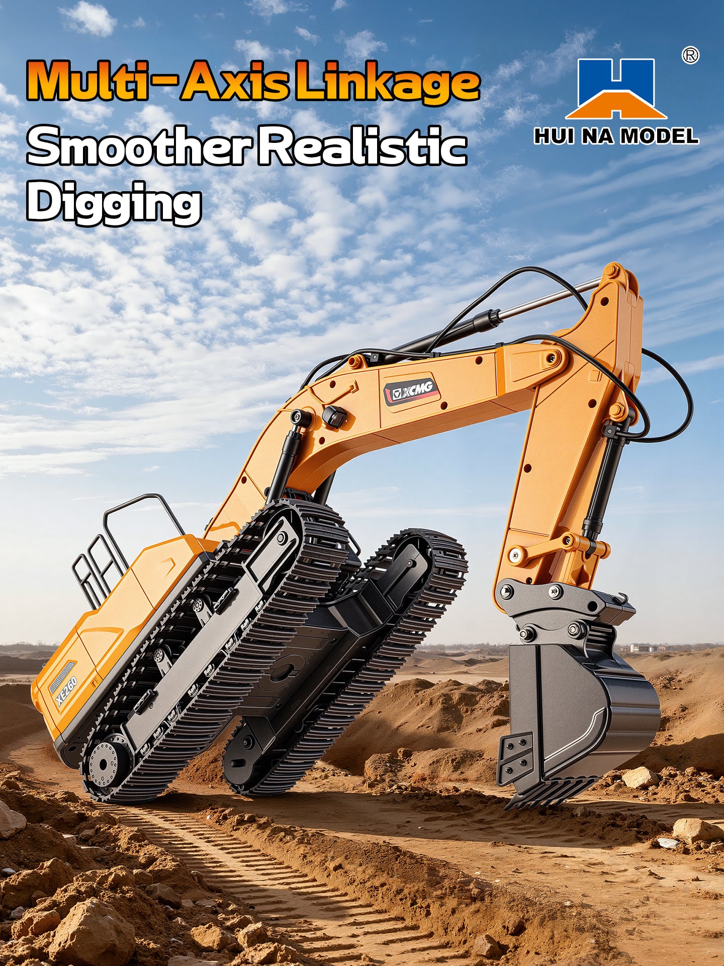 Huina XE1260 1:24 Excavator