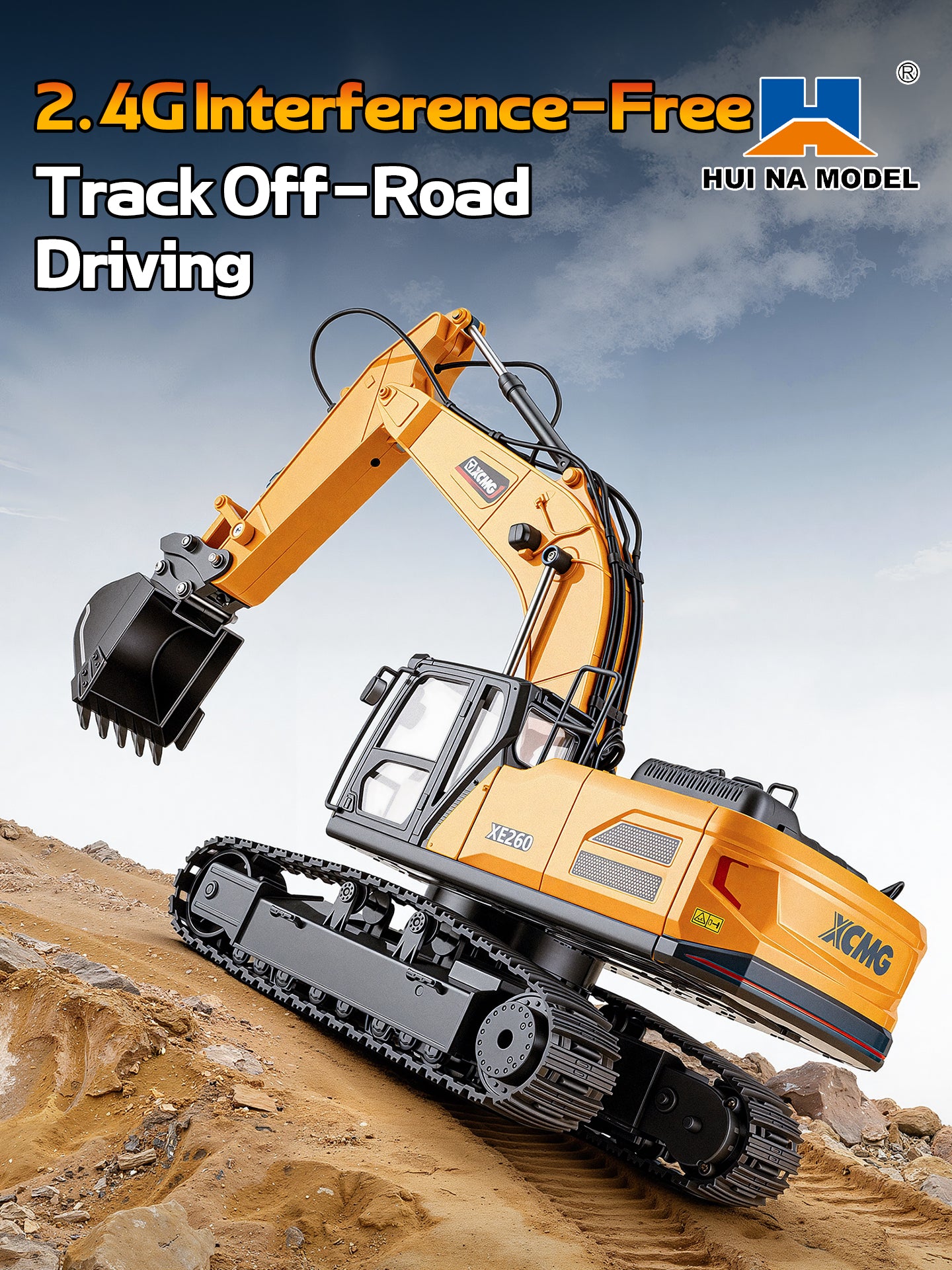 Huina XE1260 1:24 Excavator