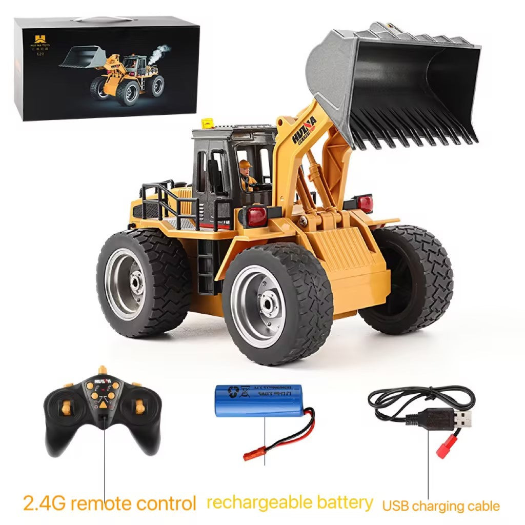 Huina 1532 1:18  Nine-channel semi-alloy Remote Control Bulldozer (2025 MODEL  )