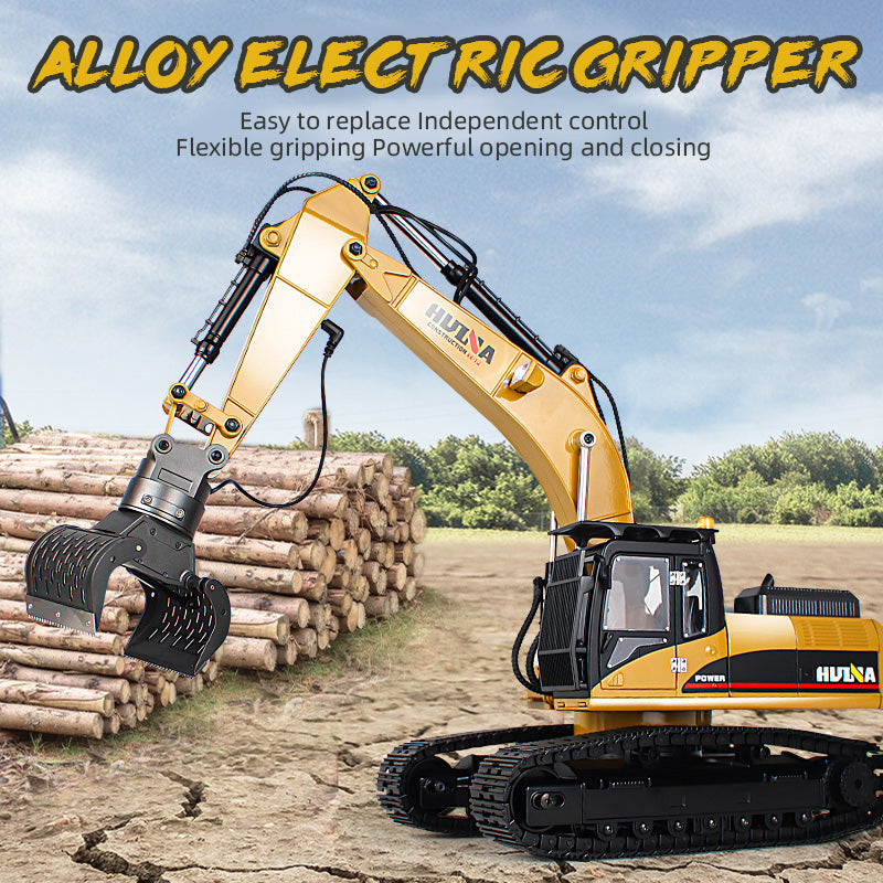 Huina 1580 1:14 All Metal Remote Control Excavator V4 (2025 Model)