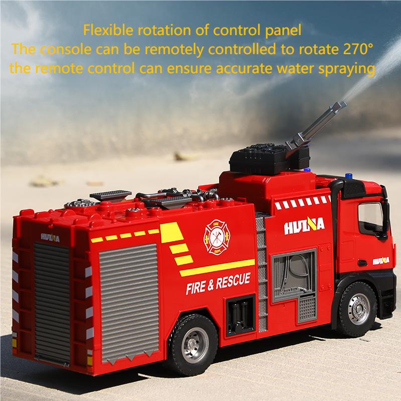 Huina 1562 1:14 Simulation Firetruck ( 2025 MODEL )
