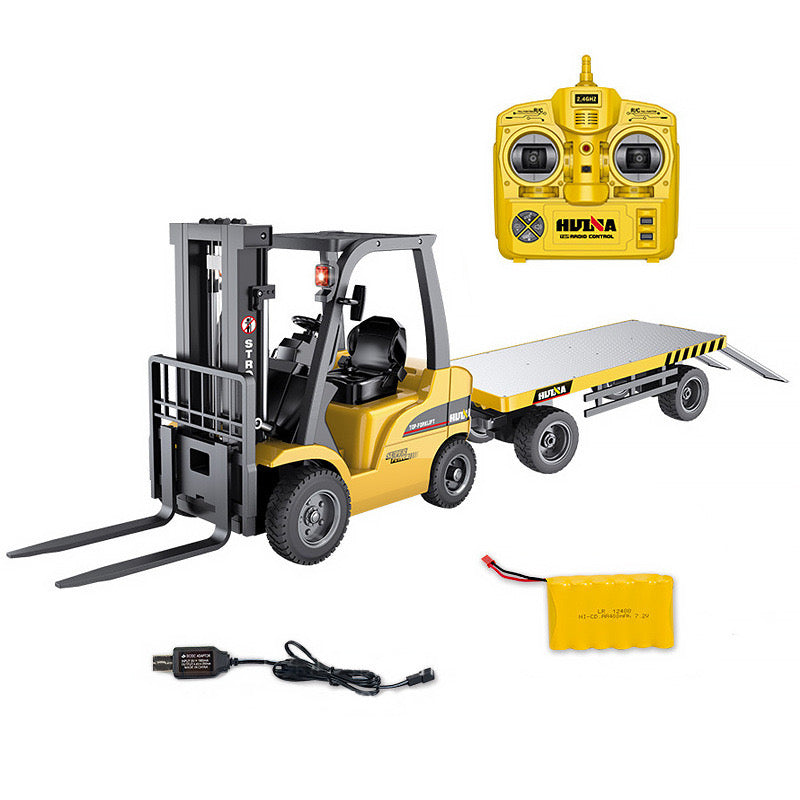 Huina 1576 1:10 RC Forklift + Flat Bed (2025 MODEL )