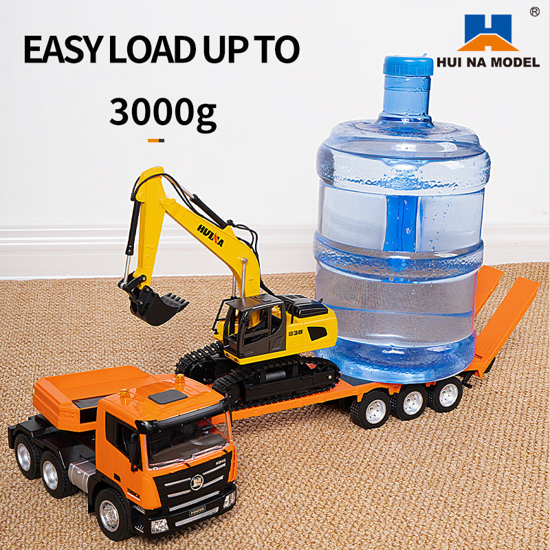 Huina 1319 1:24 RC Flatbed and Excavator (2025 MODEL )