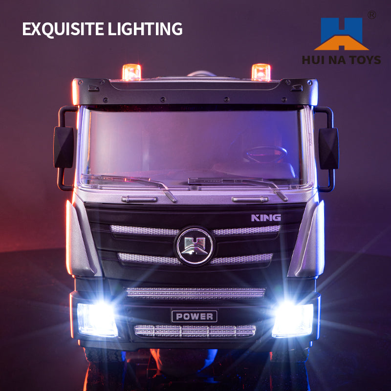 Huina 1316 1:18 Semi-Alloy Remote Controlled Fog Cannon Truck Toy( 2025 MODEL )
