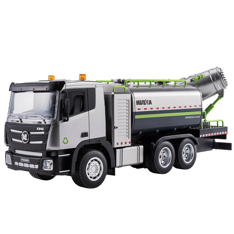 Huina 1316 1:18 Semi-Alloy Remote Controlled Fog Cannon Truck Toy( 2025 MODEL )
