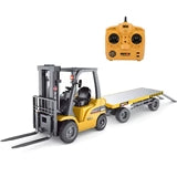 Huina 1576 1:10 RC Forklift + Flat Bed (2025 MODEL )