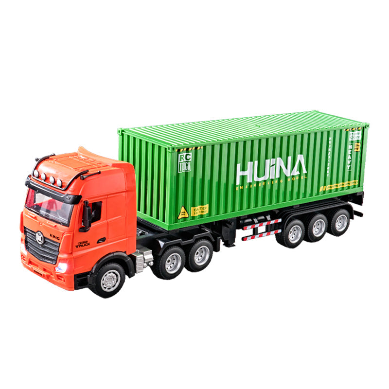 HUINA 1317 1:18 Semi-alloy Remote Control Container Truck (2025 MODEL)