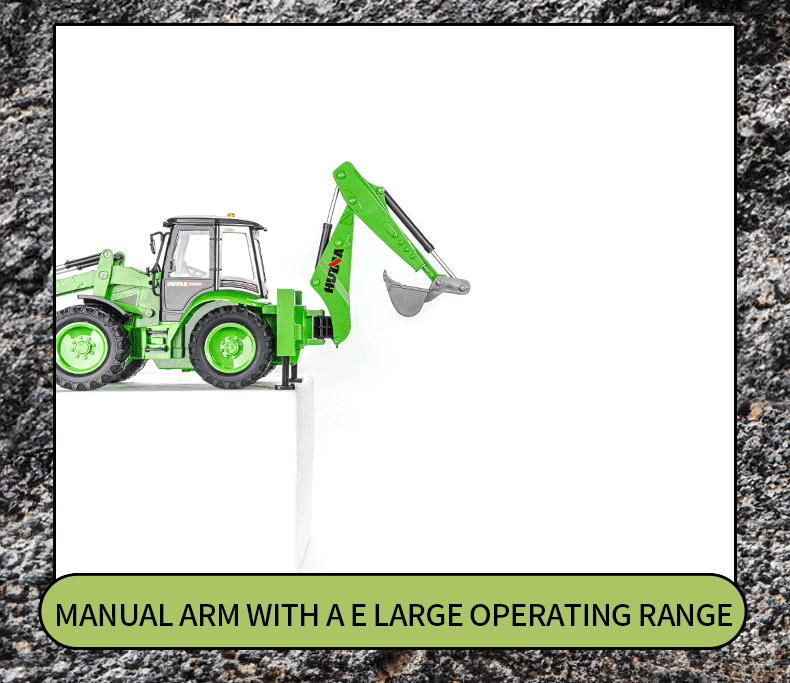 Huina 1579 1:14 RC Backhoe Loader (2025 MODEL)
