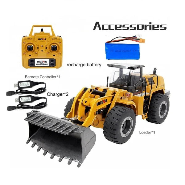 Huina 1583 1:14 Rc Metal Wheel Loader (2025 MODEL)