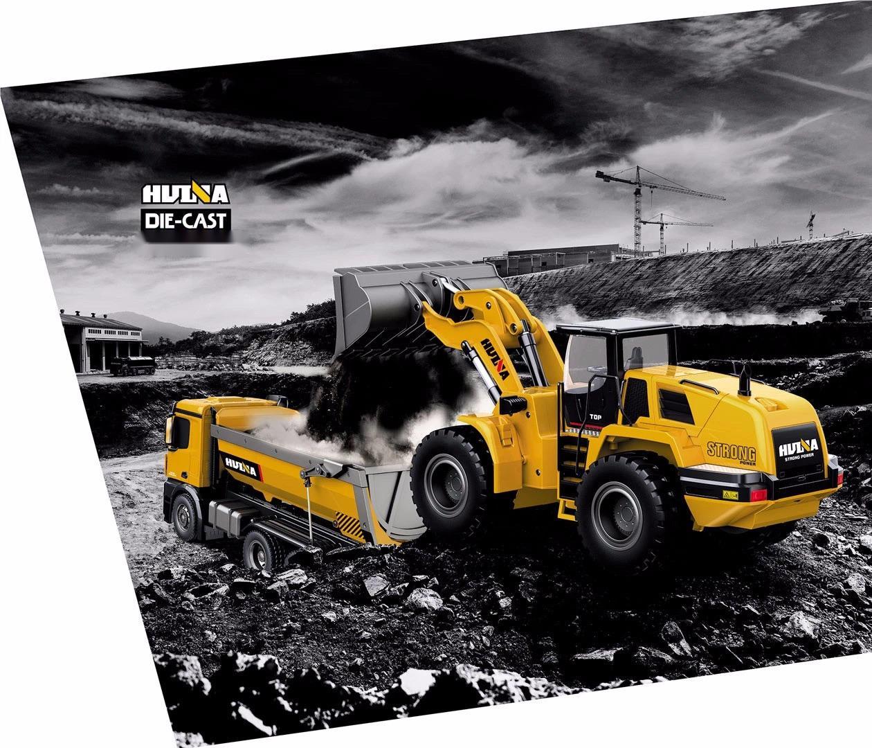 Huina 1583 1:14 Rc Metal Wheel Loader (2025 MODEL)