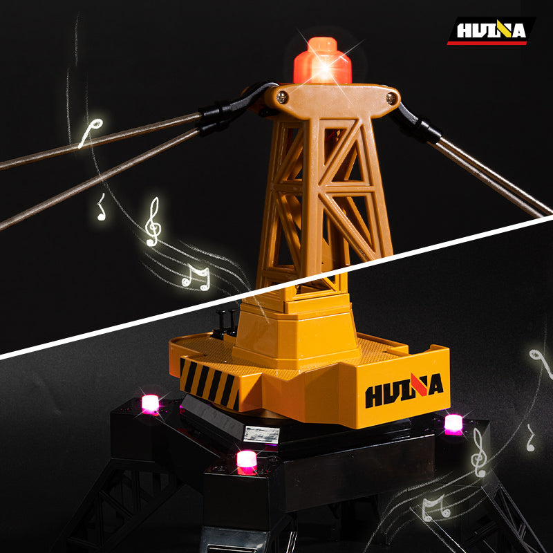 Huina 1585 1:14 Semi-alloy Remote Control Tower Crane Model Toy (2025 MODEL)