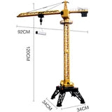 Huina 1585 1:14 Semi-alloy Remote Control Tower Crane Model Toy (2025 MODEL)