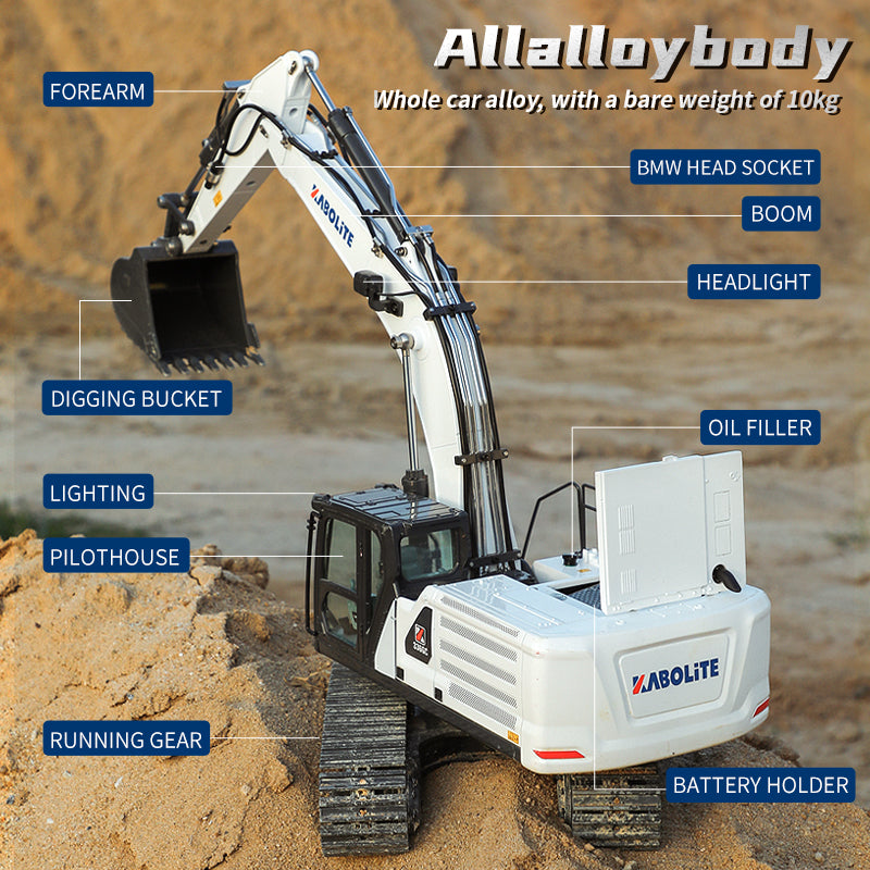 Kabolite 961-100s RC Excavator (2025 Model)