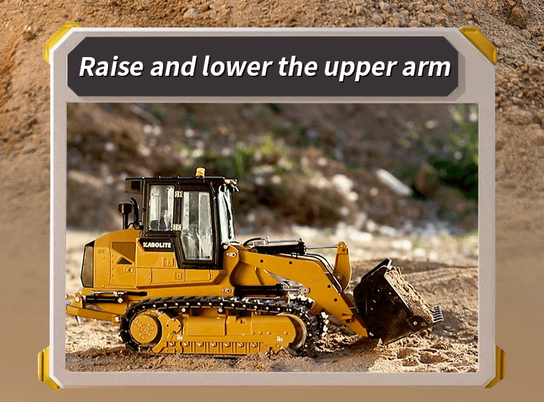 Kabolite K963 RC Hydraulic Crawler Loader (2025 Model)