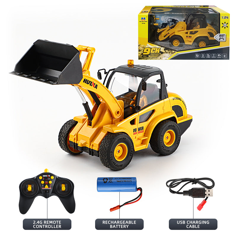 Huina 1518 1 24 Remote Control Bulldozer Toy