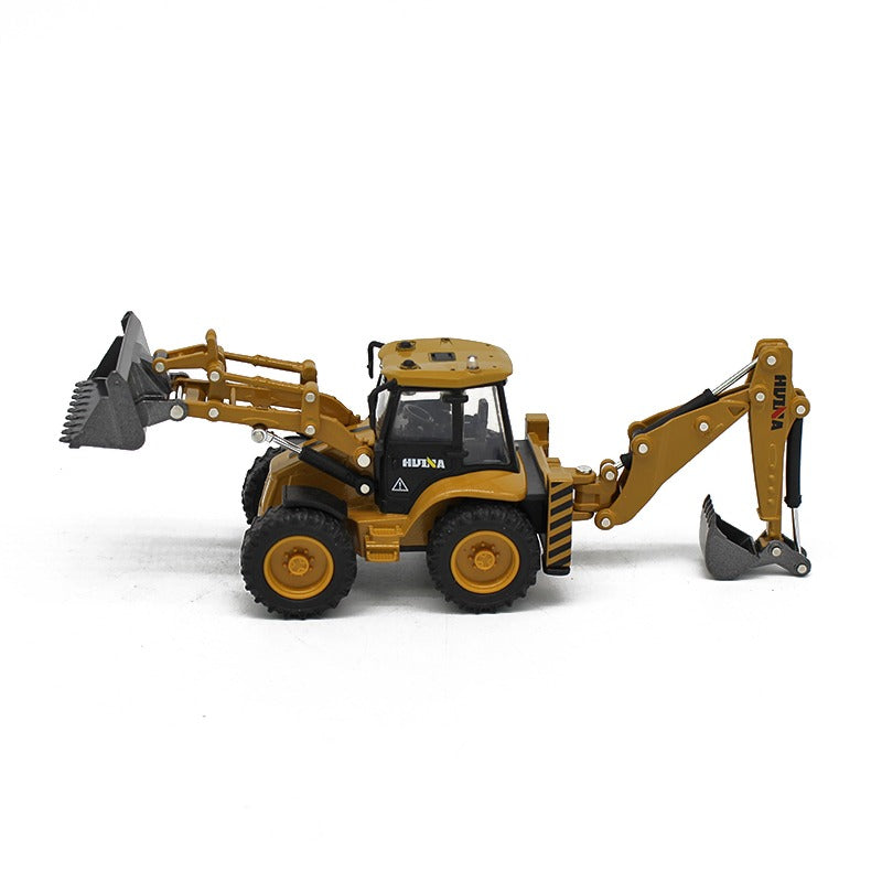 Huina 1704 1:50 Alloy backhoe loader