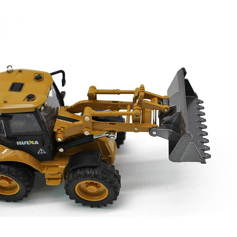 Huina 1704 1:50 Alloy backhoe loader