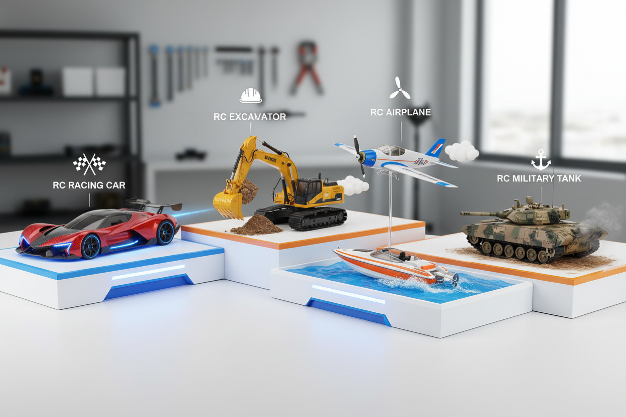 Exploring RC Toy Types: Key Features & the Unique Joy of Each