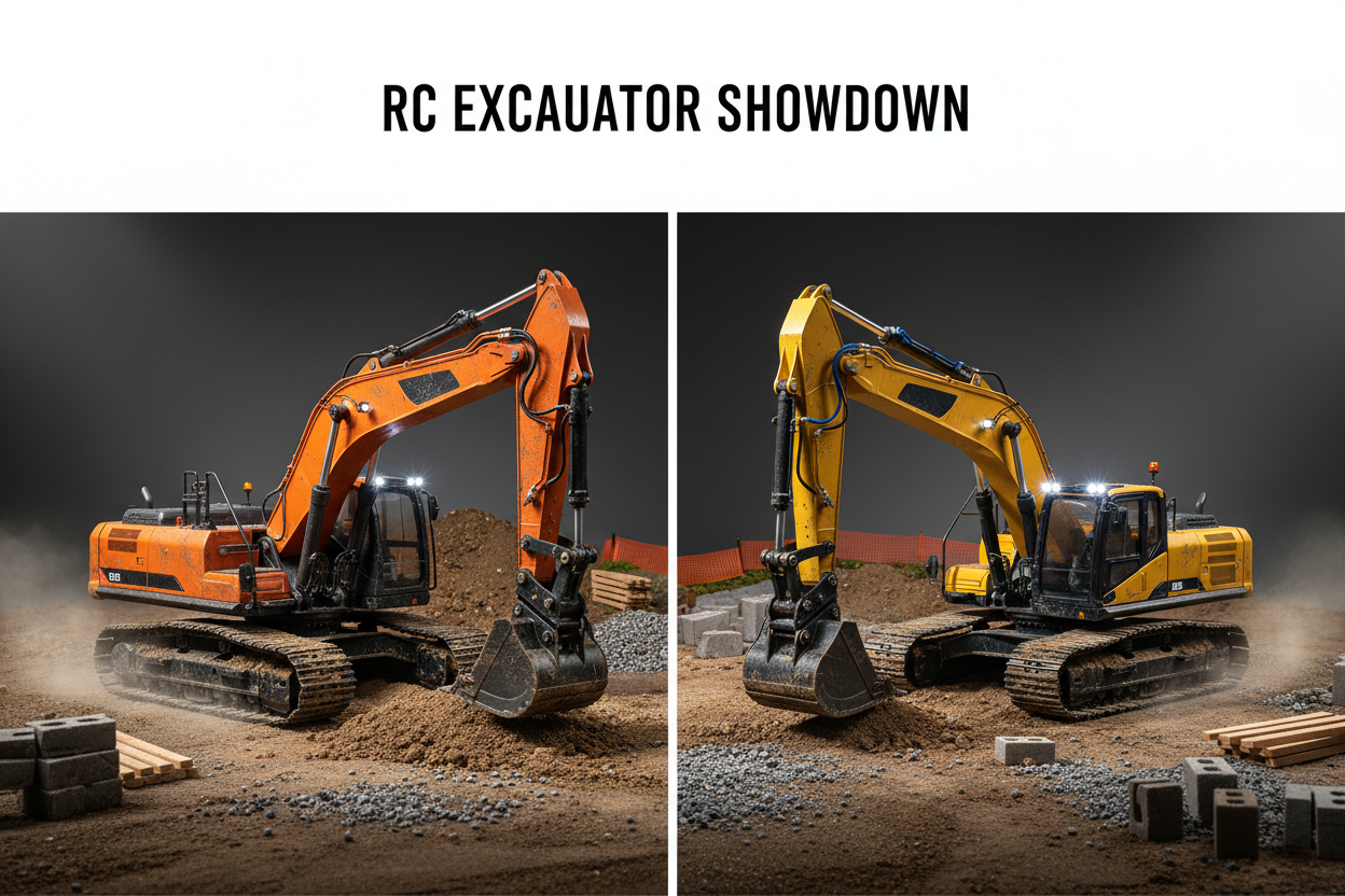 HSun vs Huina: Which RC Excavator Brand Reigns Supreme in 2025?