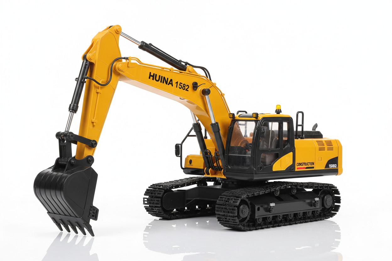 Huina 1582 1:14 All Metal Heavy Duty Dump Truck (2025 Model): Why It’s Taking the RC World by Storm