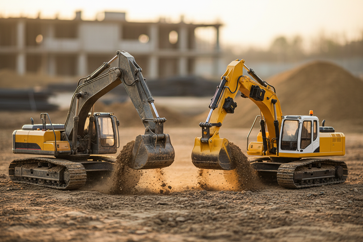 Hydraulic RC Excavator vs Servo-Driven Diggers: Full Comparison for New Hobbyists