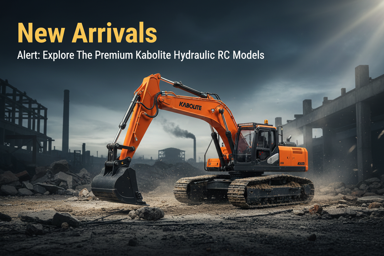 New Arrivals Alert: Explore The Premium Kabolite Hydraulic RC Models on Huina-Toys.com