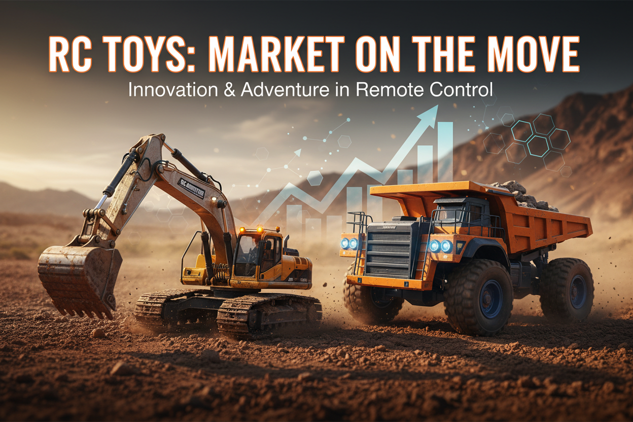 RC Toys Market Deep Dive: Popularity, Mod Culture & Standout RC Excavators and RC Trucks