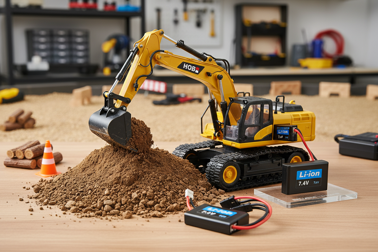 Why Every RC Excavator Owner Needs an Extra Battery