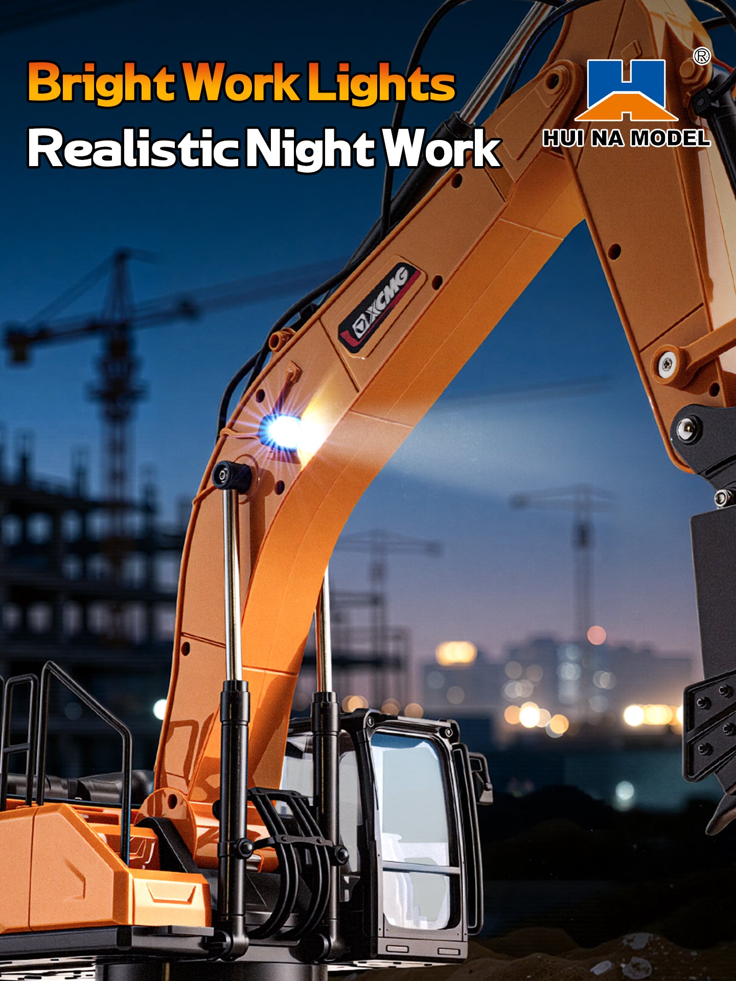 Huina XE1260 1:24  Excavator