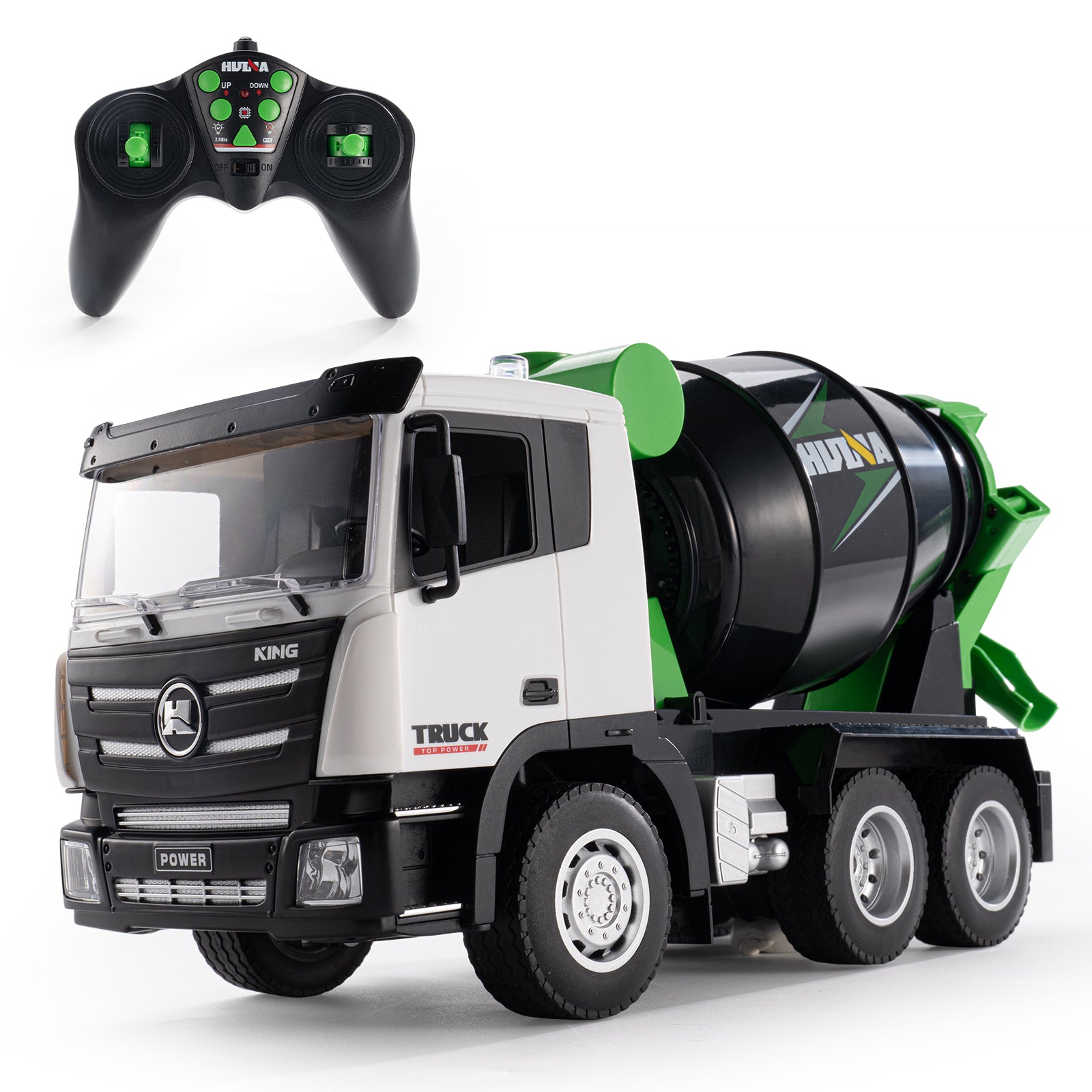 Huina  1557 2.4G 9 Channel Mini RC Mixer Construction Vehicle Truck