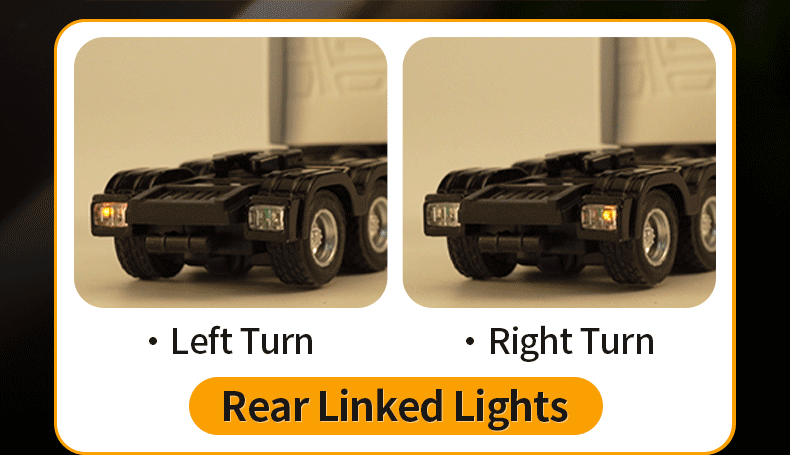 Huina 9900 1:64 Flatbed Trailer