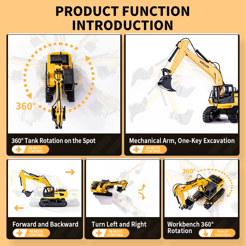 HUINA Kaliwoer 13510 RC Excavator