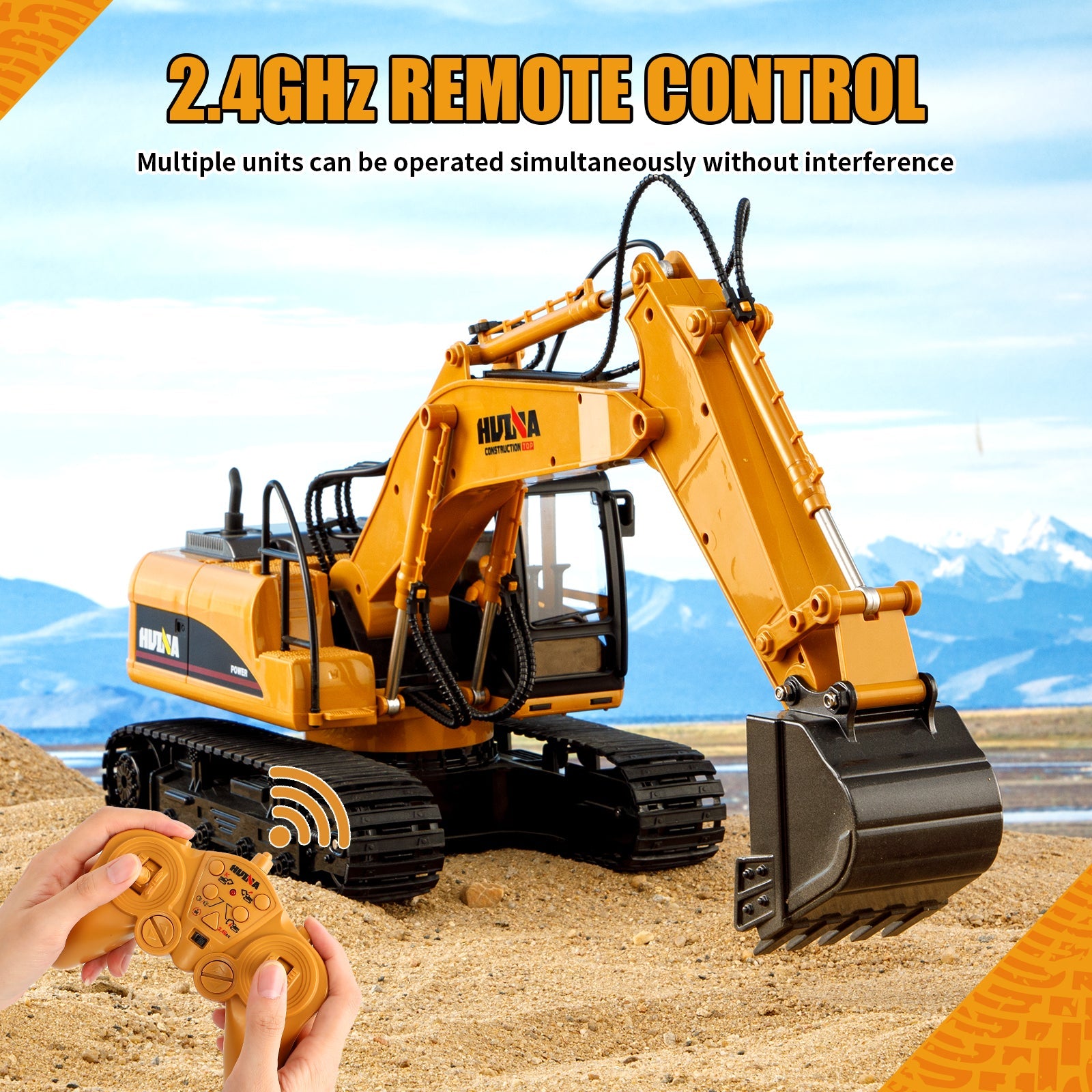 Huina 1535-1 1:14 RC Excavator (2025 MODEL)