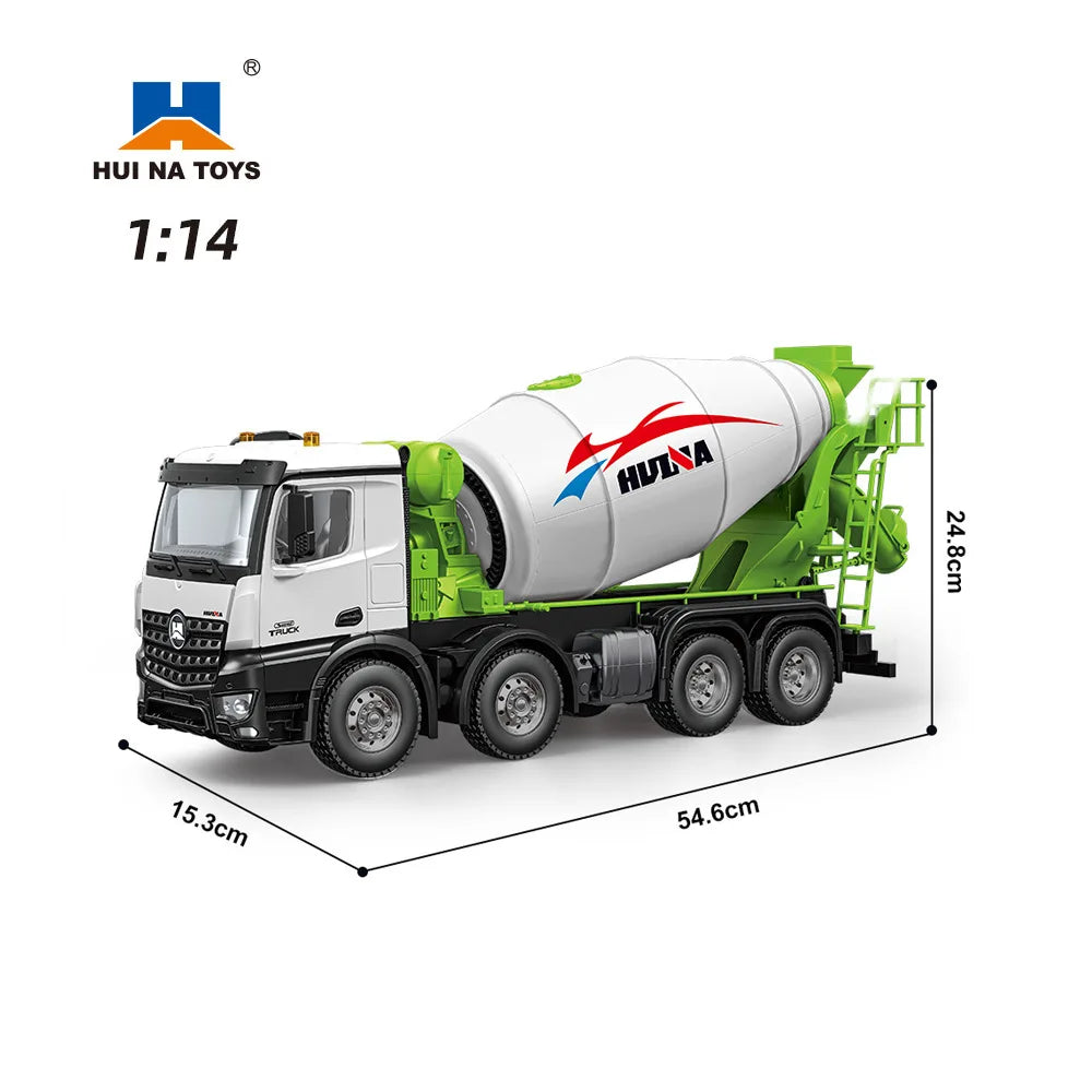Huina 1537 1:14  Remote Control Mixer Truck