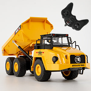 Huina 1553 1:16 Remote Control Dump Truck Toy 