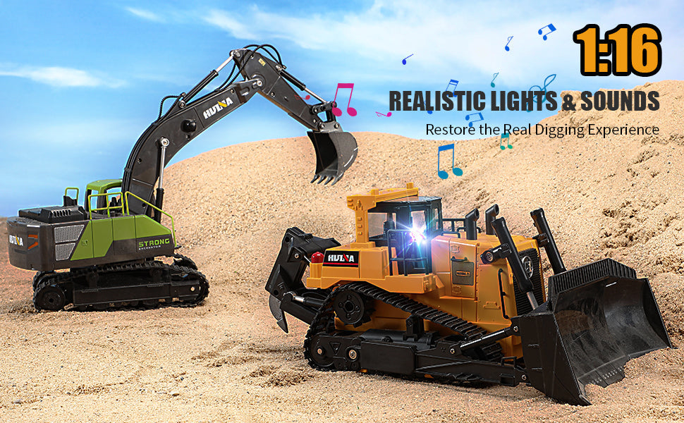 Huina 1554 1:16 RC Dumper (2025 MODEL)