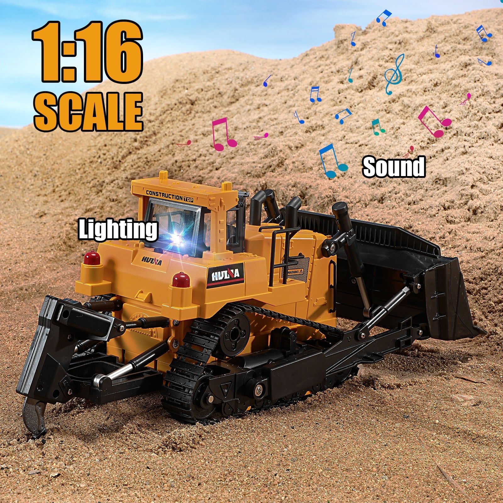 Huina 1554 1:16 RC Dumper (2025 MODEL)