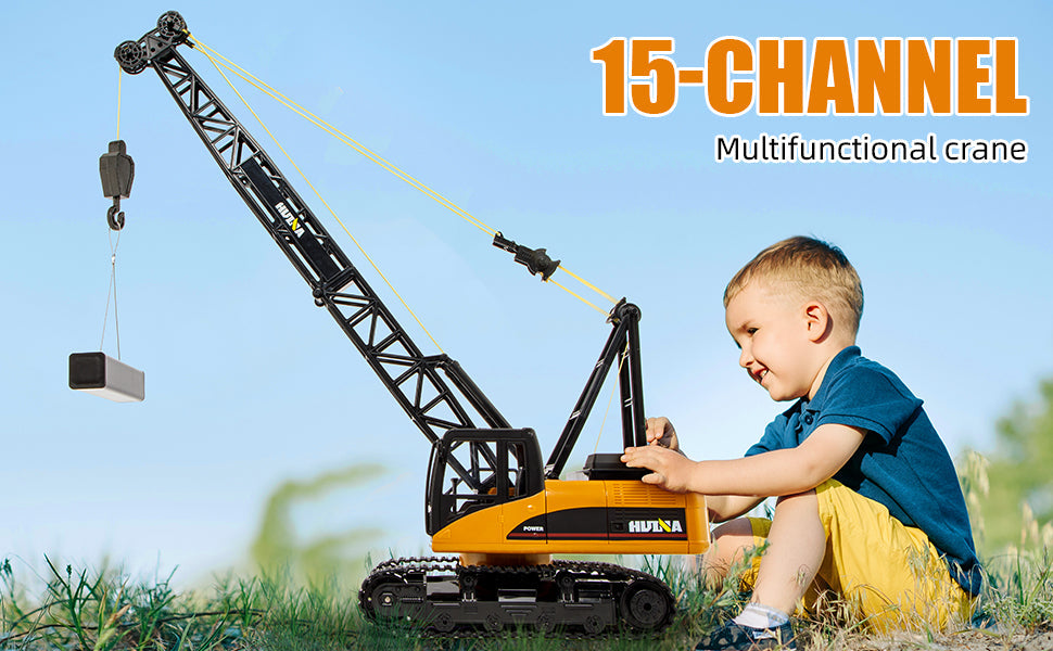 Huina 1572 1:14 RC Crane (2025 MODEL)