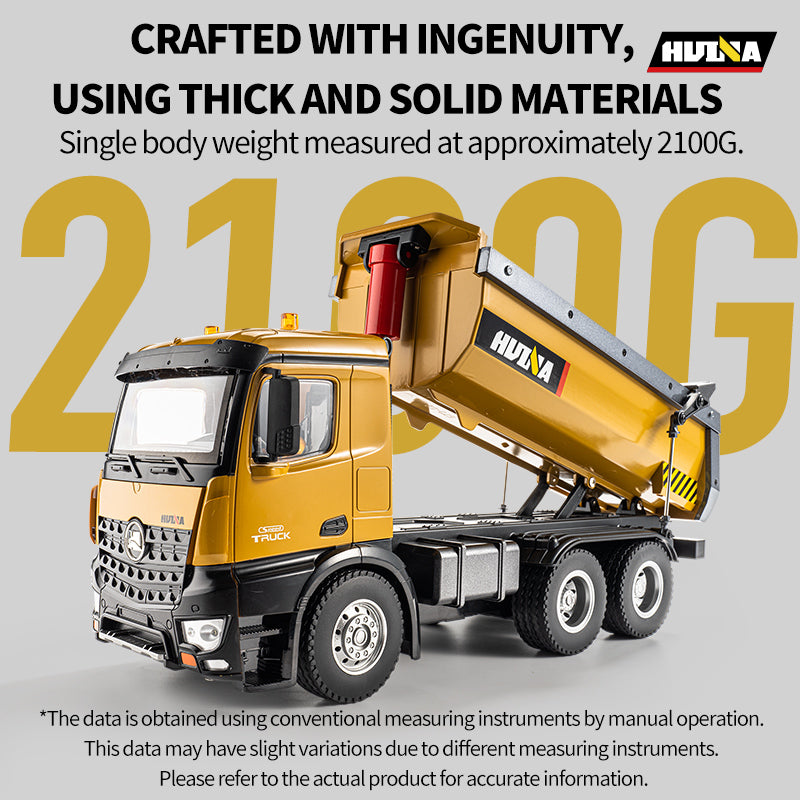 Huina 1573 1:14 RC Dumping Engineering Truck (2025 MODEL)