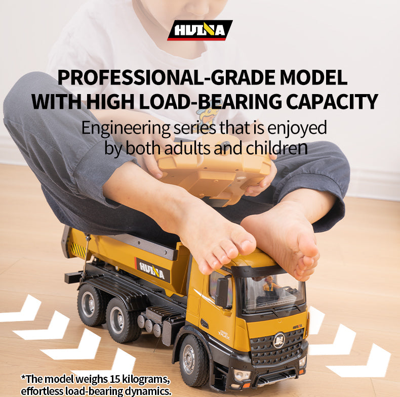 Huina 1573 1:14 RC Dumping Engineering Truck (2025 MODEL)