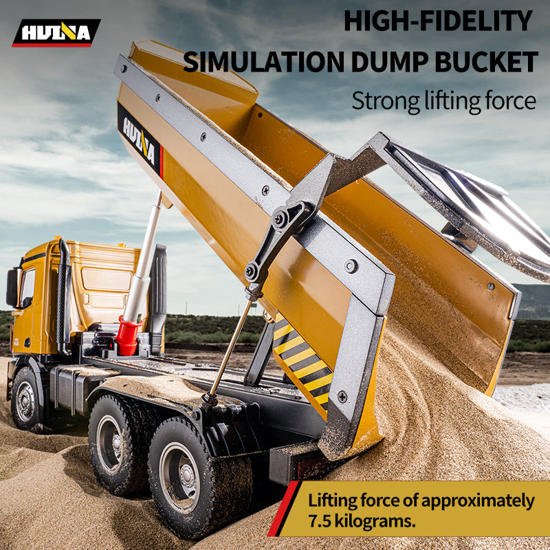 Huina 1573 1:14 RC Dumping Engineering Truck (2025 MODEL)