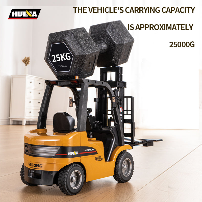 Huina 1577 1:10 Semi-alloy Remote Control Forklift Toy