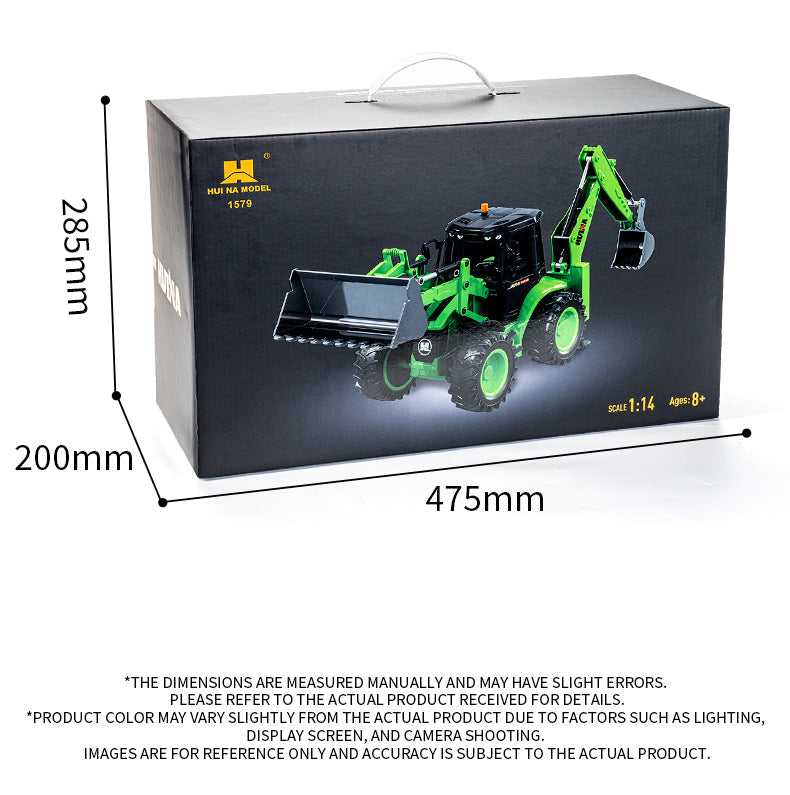 Huina 1579 1:14 RC Backhoe Loader (2025 MODEL)