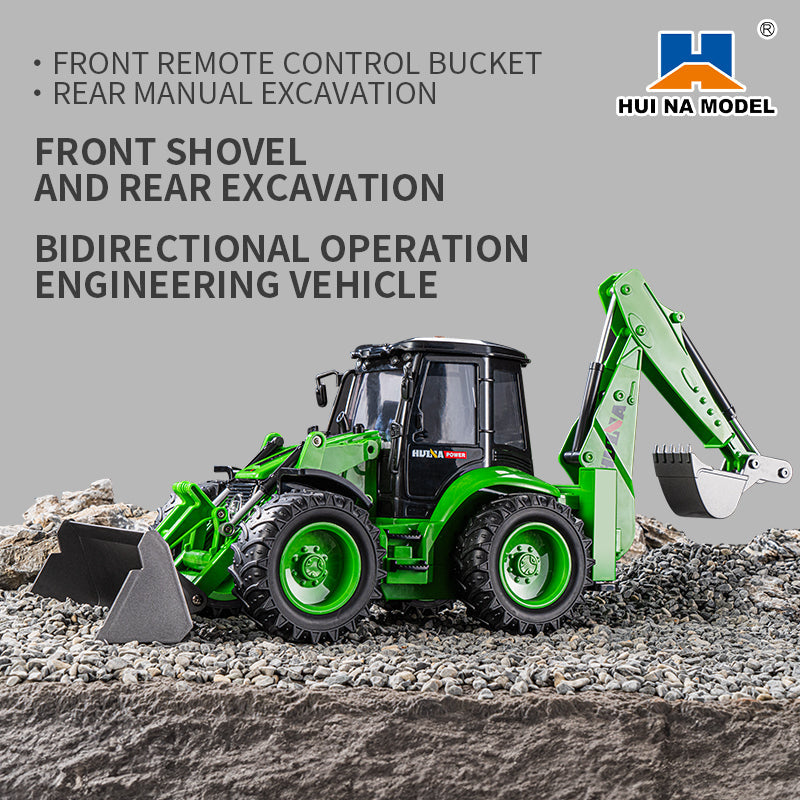 Huina 1579 1:14 RC Backhoe Loader (2025 MODEL)