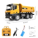 Huina 1582 1:14 All Metal Heavy Duty Dump Truck Toy (2025 MODEL)