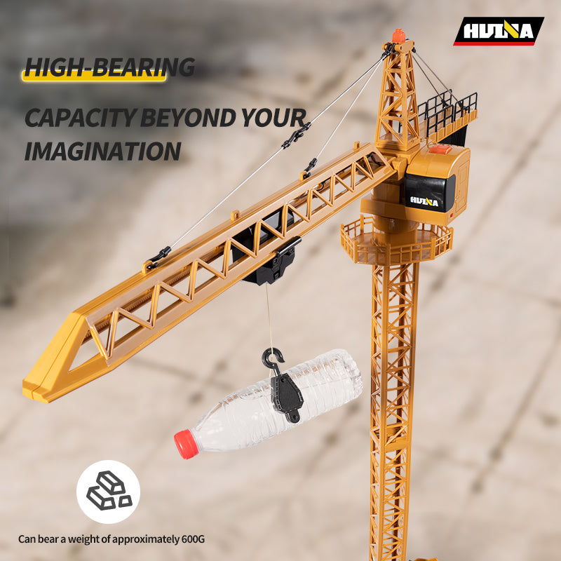 Huina 1585 1:14 Semi-alloy Remote Control Tower Crane Model Toy (2025 MODEL)